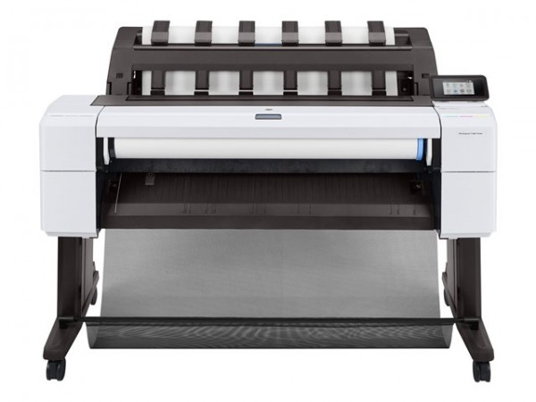 HP DesignJet T1600 36-in Printer  - 180 A1/hr, 19.3 sec/A1 - 2400 x 1200 dpi - Mémoire 128 Gb - HDD 500 Gb - Réseau -